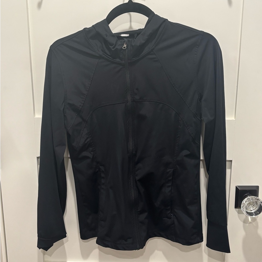 Lululemon Athletica Black Utility Jacket with Sleek Design